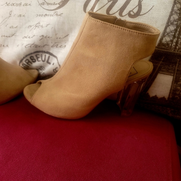 Booties open toe, open back - Picture 5 of 6